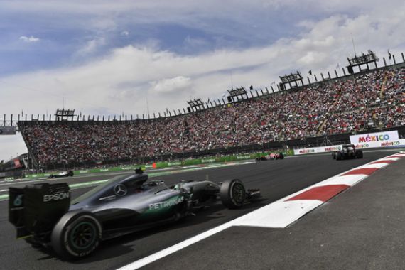 GP Meksiko: Hamilton Pertama, Kontroversi Warnai Podium Ketiga - JPNN.COM