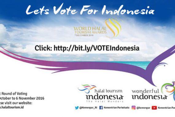 Gerakan Vote World Halal Tourism Award 2016 Makin Massif - JPNN.COM