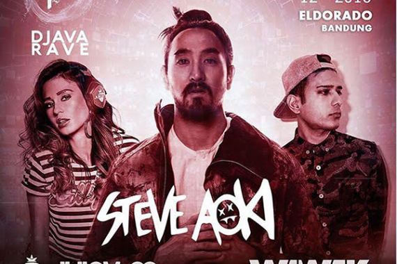 Yes! Steve Aoki Bakal Manggung di Festival EDM Terbesar Kota Kembang - JPNN.COM