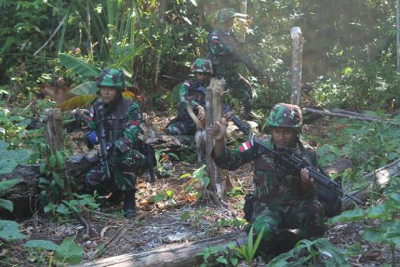 Patroli Patok Perbatasan, Anggota TNI Hilang di Kawasan Keramat - JPNN.COM