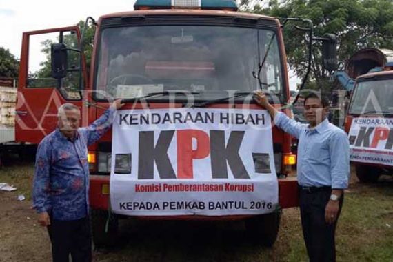 Damkar Sitaan KPK Jadi Barang Hibah untuk Daerah - JPNN.COM