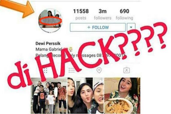 Oh My God, Akun Dewi Persik di Instagram Diganti Foto Tanpa Busana - JPNN.COM