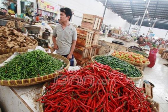 Harga Cabai Merah Makin Pedasss... Tembus Rp 100 Ribu Per Kilogram - JPNN.COM