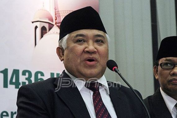 Din Syamsuddin Perkuat Pendapat Keagamaan MUI Terkait Penistaan Agama - JPNN.COM