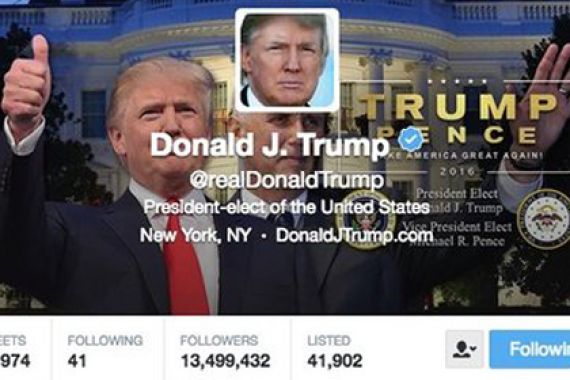 Trump Ubah Tampilan Twitter-nya, Lihat Sendiri Yes - JPNN.COM