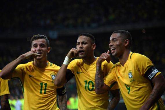 Brasil Permalukan Messi Cs Tiga Gol Tanpa Balas - JPNN.COM