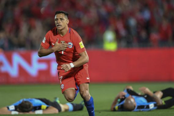 Sanchez Catat Brace, Chile Pukul Uruguay 3-1 - JPNN.COM