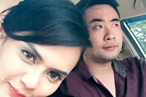 Lebam, Anggita Sari Dianiaya Pacar? - JPNN.COM