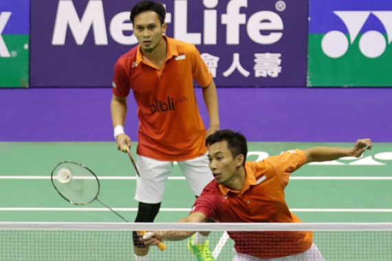 Ahsan/Rian Terhenti di Semifinal Hong Kong Open Superseries - JPNN.COM