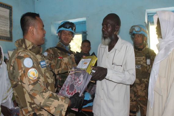 Pasukan Garuda Bantu Madrasah di Sudan - JPNN.COM