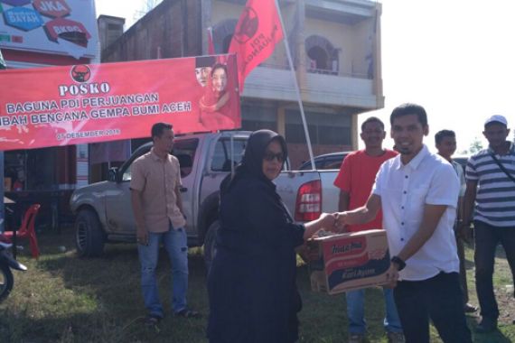 PDIP Terjunkan Tim Baguna Bantu Korban Gempa Aceh - JPNN.COM