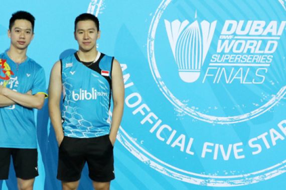 Marcus Fernaldi/Kevin Sanjaya Bidik Gelar Superseries Finals - JPNN.COM