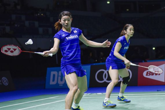 Misaki/Ayaka Taklukkan Kamilla/Christinna Lewat Straight Game - JPNN.COM