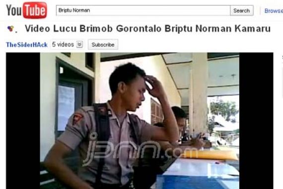 Briptu Norman Kamaru, Brimob Penyanyi Lagu India yang Moncer di YouTube - JPNN.COM