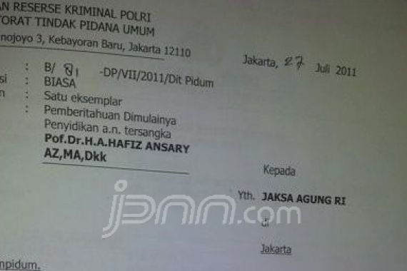 Kejaksaan Tegaskan Ketua KPU Sudah Tersangka - JPNN.COM