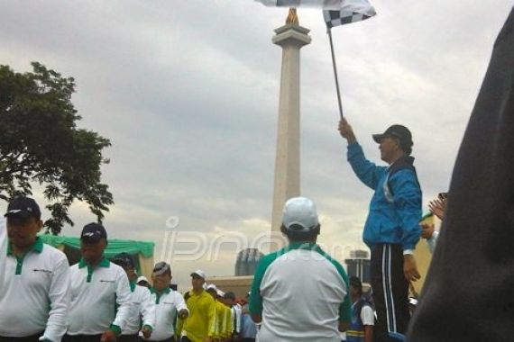 Menag Lepas Gerak Jalan Kerukunan di Monas - JPNN.COM