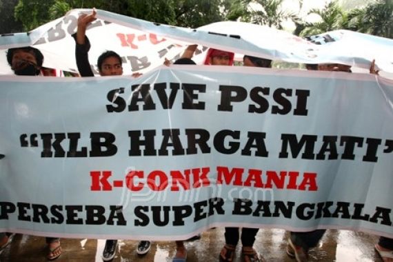 K-Conkmania Lurug Kantor PSSI - JPNN.COM