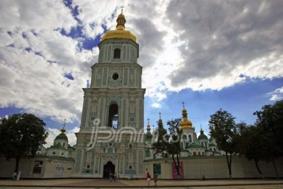 Saint Sophia Cathedral, Landmark Utama di Kiev, Ukraina - JPNN.COM