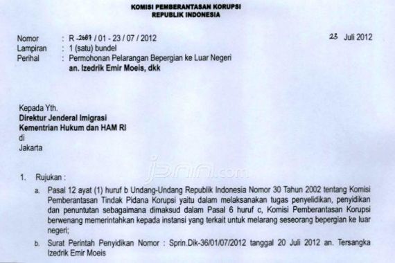 KPK Sudah Jerat Emir Moeis Sebagai Tersangka - JPNN.COM