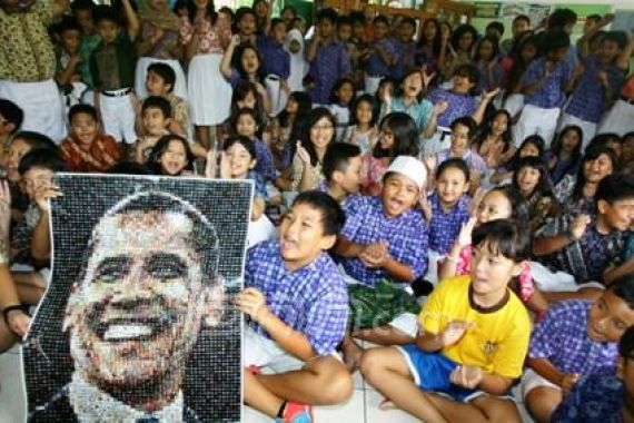 Anak-Anak Berharap Obama Tak Lupa Almamater - JPNN.COM