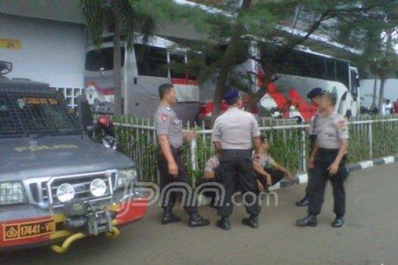 Tegang, Kantor PSSI Dijaga Polisi - JPNN.COM