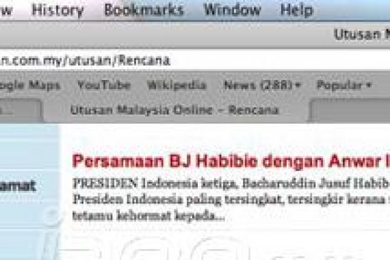 Tulisan Hina Habibie Tak Bisa Dibuka Lagi - JPNN.COM