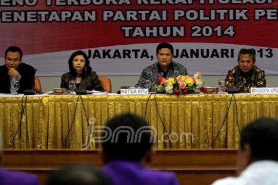 KPU Tetapkan 10 Parpol Peserta Pemilu 2014 - JPNN.COM