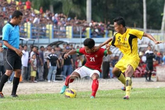 Hadapi Kabau Sirah, Timnas Kalah - JPNN.COM