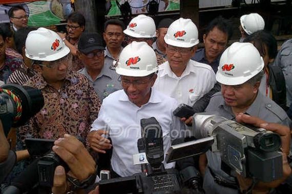 Dahlan Resmikan Pembangunan RS Pekerja PT KBN - JPNN.COM