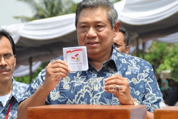 SBY Nyoblos di Pilkades - JPNN.COM