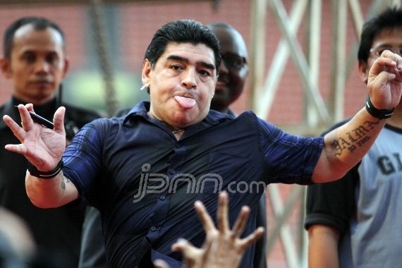 Maradona Ogah Kedatangannya Didomplengi Urusan Politik - JPNN.COM