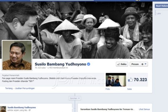 SBY Punya Akun Facebook - JPNN.COM