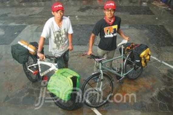 Kampanye Gowes dari Jakarta ke Kampung Halaman - JPNN.COM