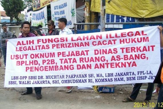 Tolak Proyek Apartemen, Warga Lenteng Agung Gelar Protes - JPNN.COM