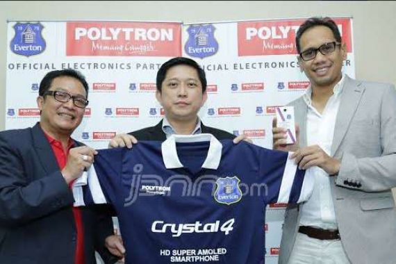 Polytron Pasok Produk Elektronik untuk Everton - JPNN.COM