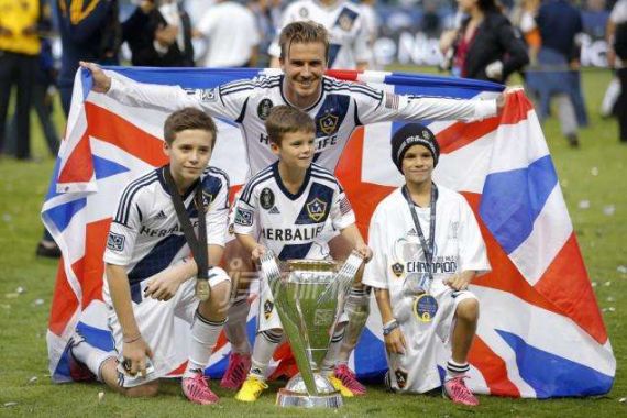 Beckham Larang Anaknya Bertato - JPNN.COM