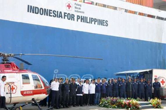 Pertamina Bantu Misi Kemanusiaan PMI ke Filipina - JPNN.COM