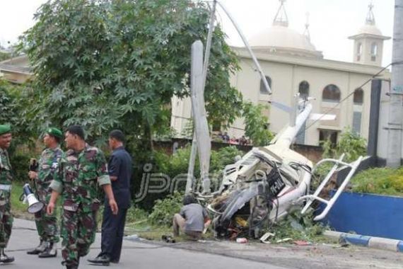 Korban Tewas karena Duduk di Bagian Kiri Heli - JPNN.COM