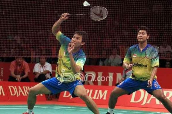 Angga/Ryan Balaskan Dendam Ahsan/Hendra - JPNN.COM