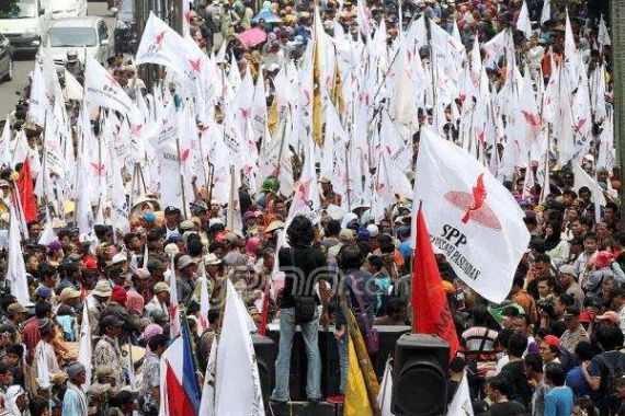 Demo Pertanahan di Depan KPK Diawasi 350 Polisi - JPNN.COM