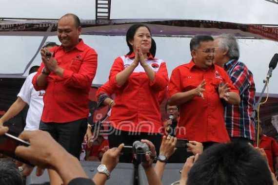 Puan Sosialisasikan Jokowi Hingga Tapanuli Utara - JPNN.COM