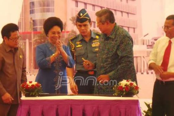 Presiden SBY Resmikan RS Pekerja KBN - JPNN.COM
