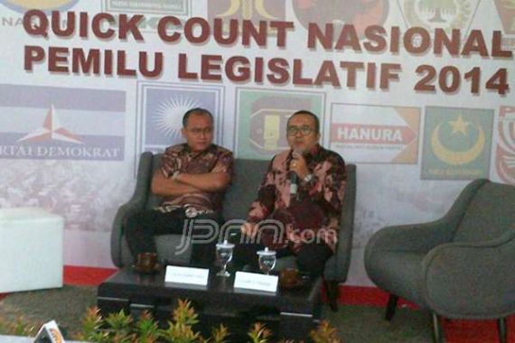 Quick Count JSI: PDIP Sementara Unggul, Disusul Golkar - JPNN.COM