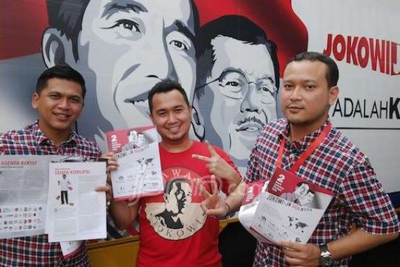 Relawan Gunakan Kampanye Putih untuk Tangkis Fitnah ke Jokowi - JPNN.COM