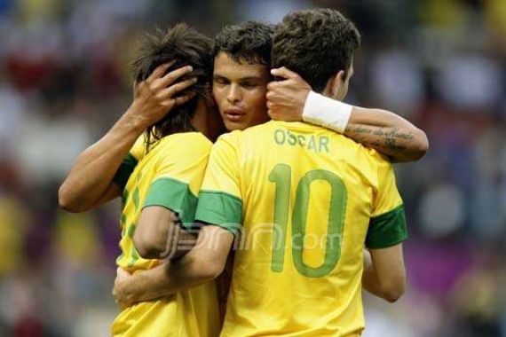 Thiago Silva Frustasi Brasil Kalah Telak Lagi - JPNN.COM