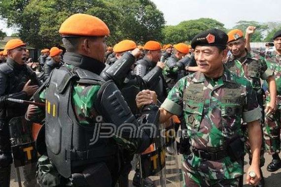 Amankan Pilpres, Moeldoko Larang Prajurit TNI Gunakan Peluru Tajam - JPNN.COM