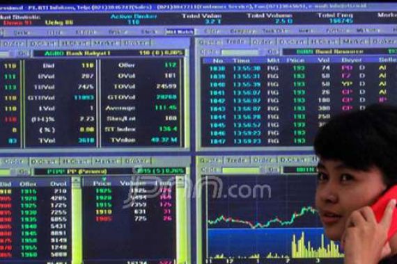 Saham Gabungan Melejit Awal Pekan - JPNN.COM