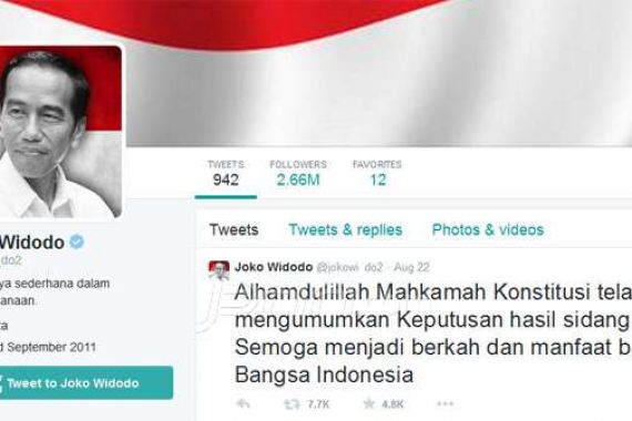 Akun Facebook dan Twitter Jokowi Palsu, Istana Kok Membiarkan - JPNN.COM