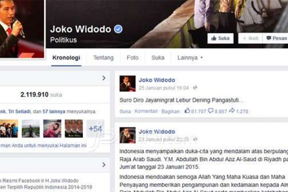 Ini Aktor di Balik Akun Palsu Jokowi - JPNN.COM