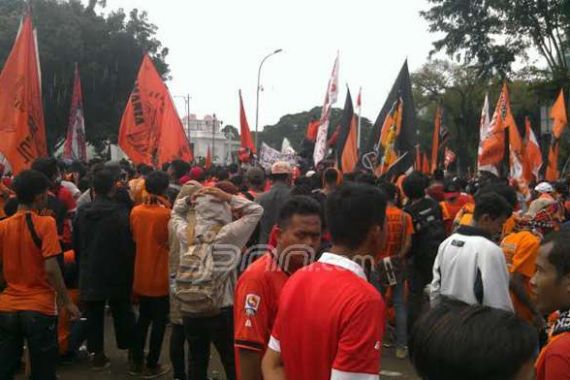 Demo Jokowi, Ini Tuntutan Suporter The Jakmania - JPNN.COM